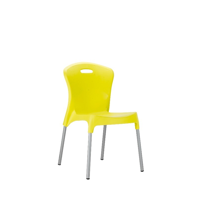 yellow PP chair 