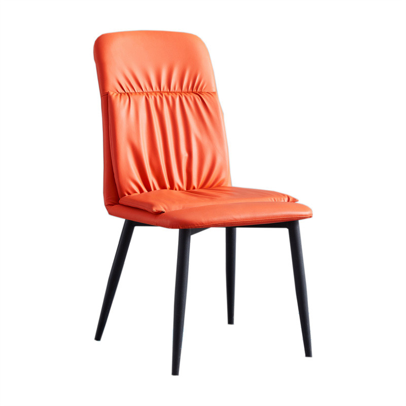 Orange High Back Dining Chair