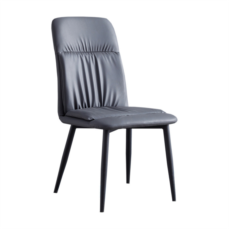 Grey High Back Dining Chair 