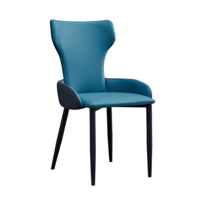 Unique Design Dining Chair Small Dining Room PU Leather Chair for Home Used