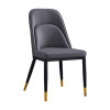 Modern Luxury Style Dining Chair Dining Room Furniture PU Leather 6 Chairs Supplier
