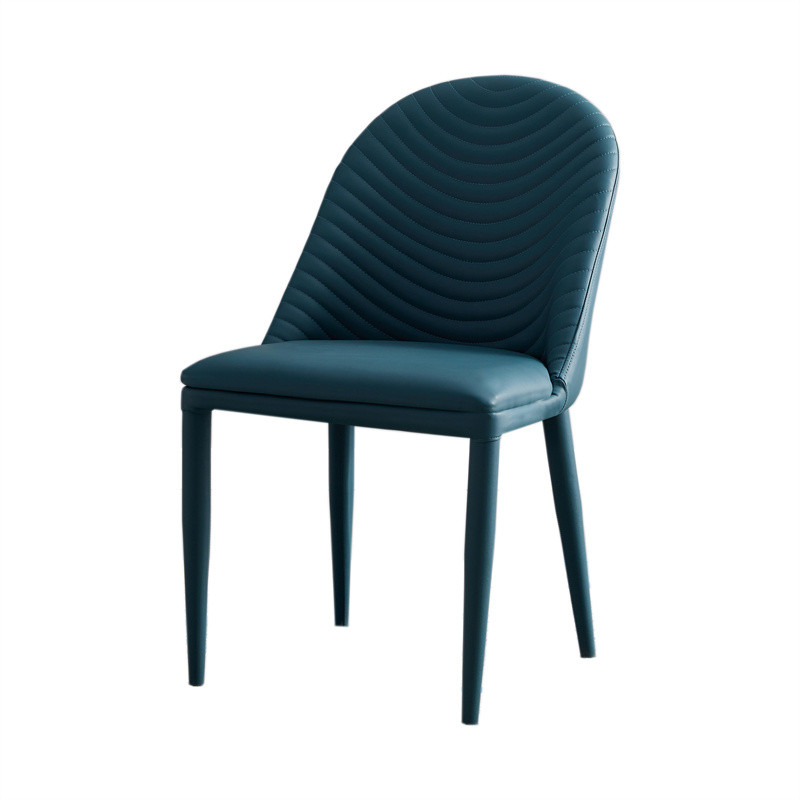 Blue dining chair