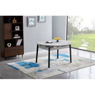 Chinese Space Saving Round Foldable Dining Table From Tianjin