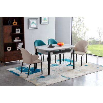 Dining Table Luxury, Expandable Dining Table, Contemporary Dining Table Set