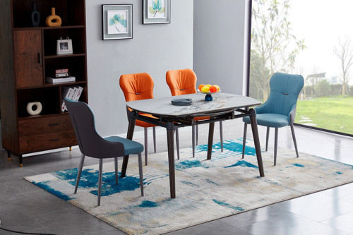 Nordic Round Extendable Dining Tables