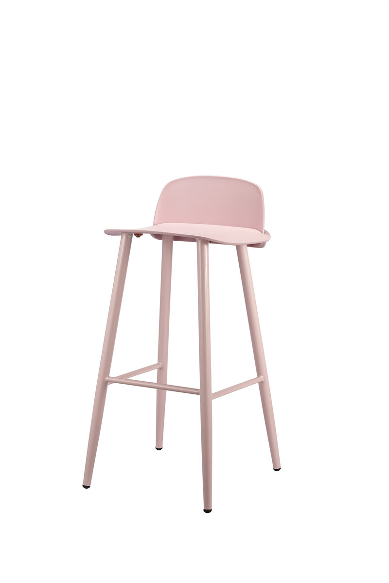 pink bar chair