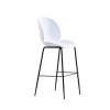High Back Plastic Seat Bar Chair with Metal Legs