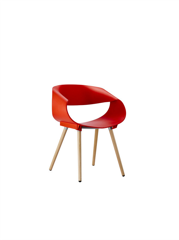red PP chair 