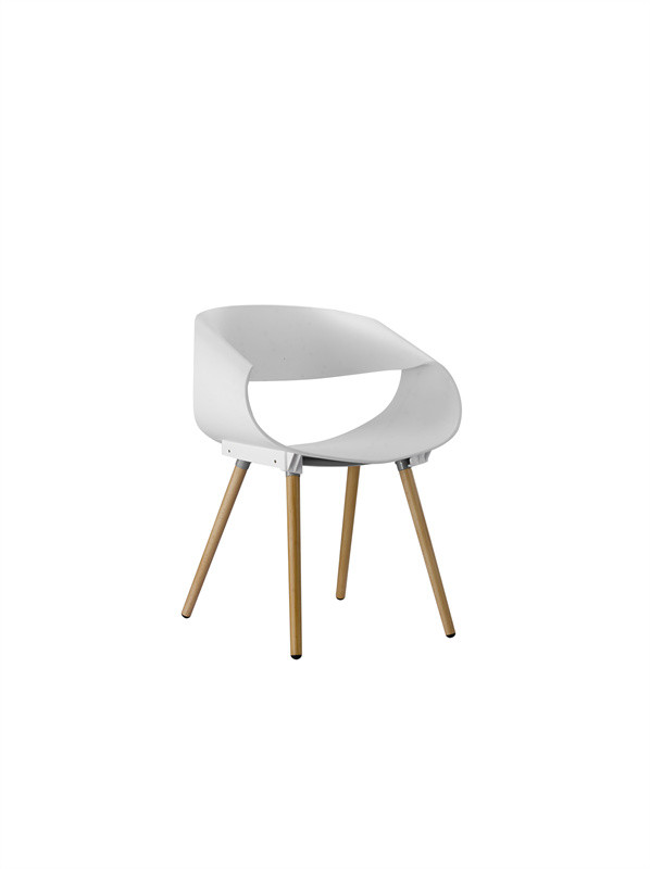 white PP chair