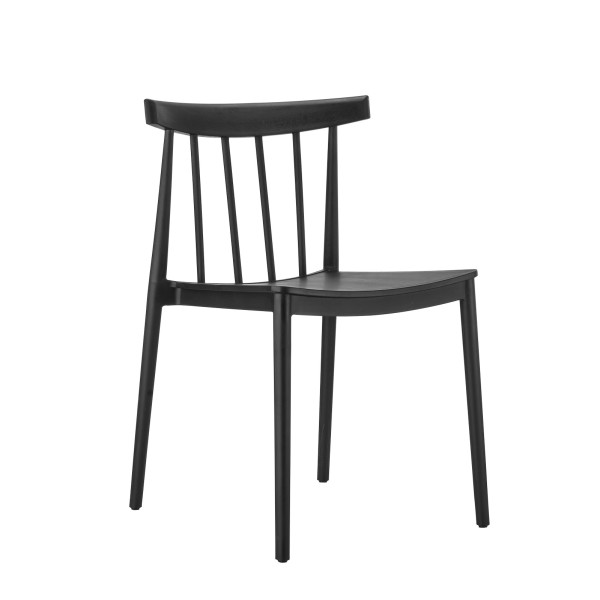 Factory Wholesale Plastic Chair Black Restaurant Plastic Chairs