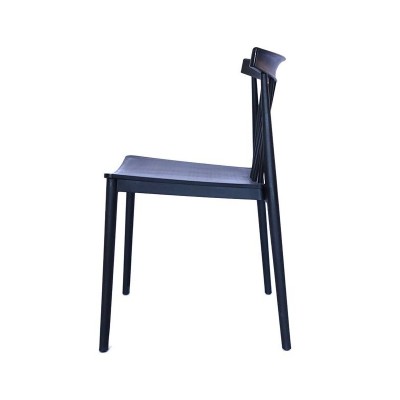 Factory Wholesale Plastic Chair Black Restaurant Plastic Chairs