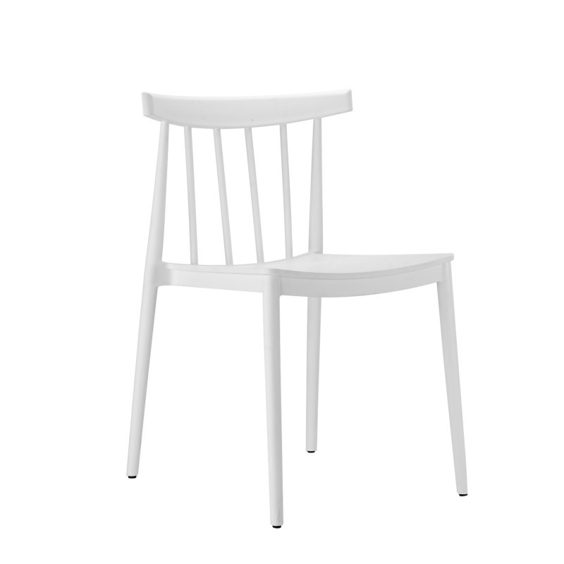 white pp chair
