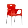 Plastic Chair With Armrest Colorful Plastic Chairs For Events Wholesale