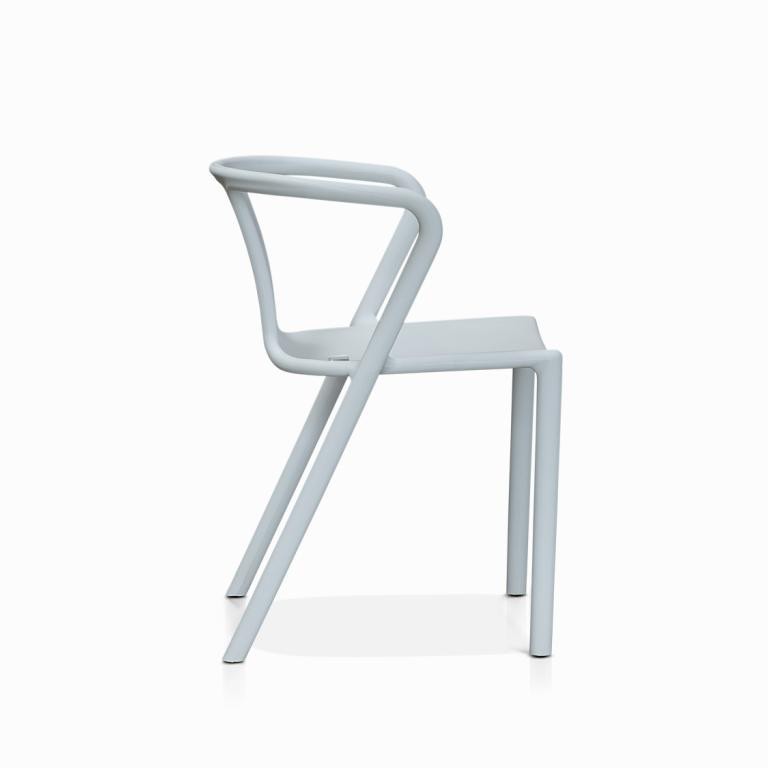 grey pp chair