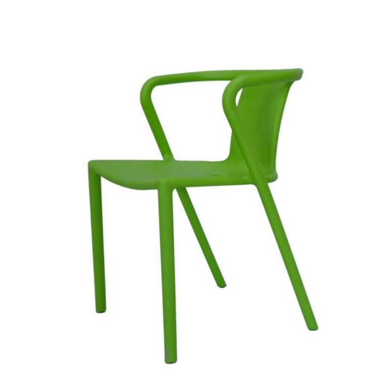 green PP chair