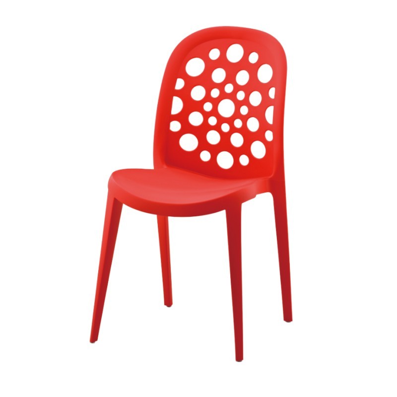 white PP chair