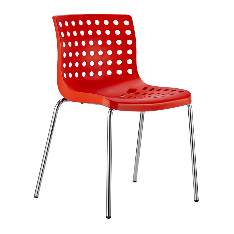 red PP chair