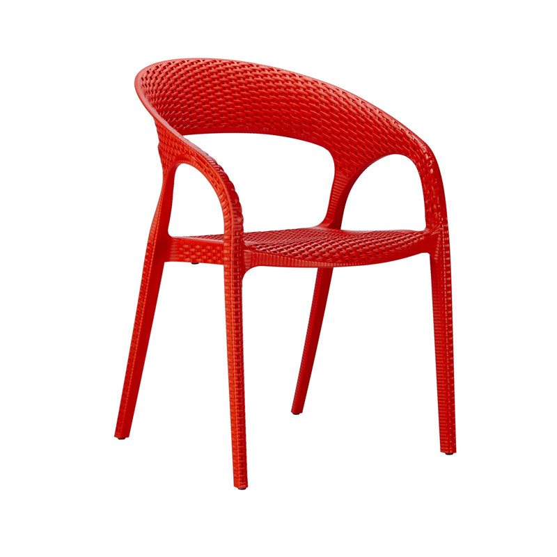 Red PP chair 