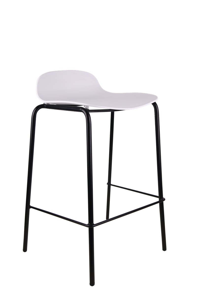 white bar stool