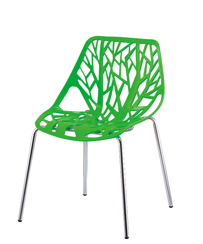 red PP chair