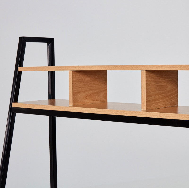 shelf of the computer desk