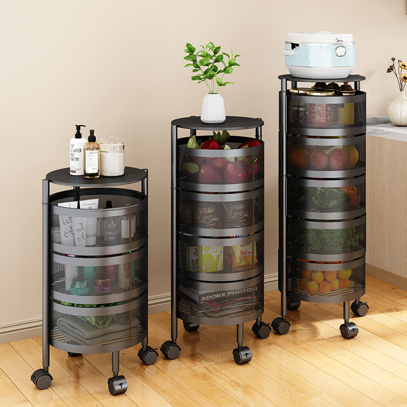 rotating storage racks