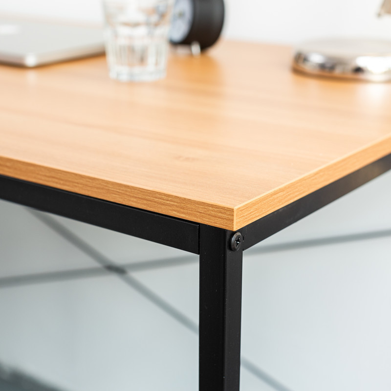 corner of computer desk