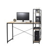 Adjustable Office Furniture T-type Office Desk Computer Table Computer Desk with Shelf