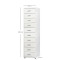 Customized 8/10 Drawers Cabinet Metal Mobile Filing Cabinets for Home