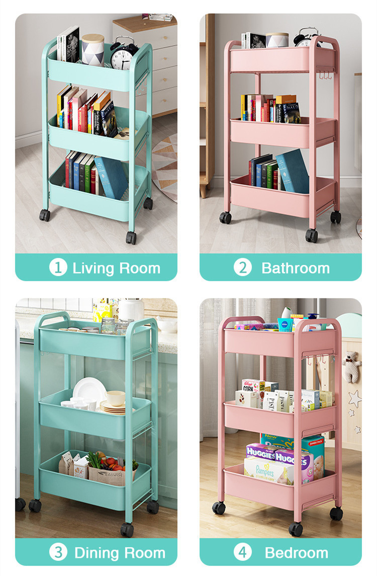 usage scenerios of storage cart