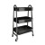 Metal Rolling Storage Trolley Utility  Organization Cart Kitchen Serving Trolley for Home Used