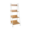 4-Tier Ladder Bookshelf Bookcase Storage Shelf Racks