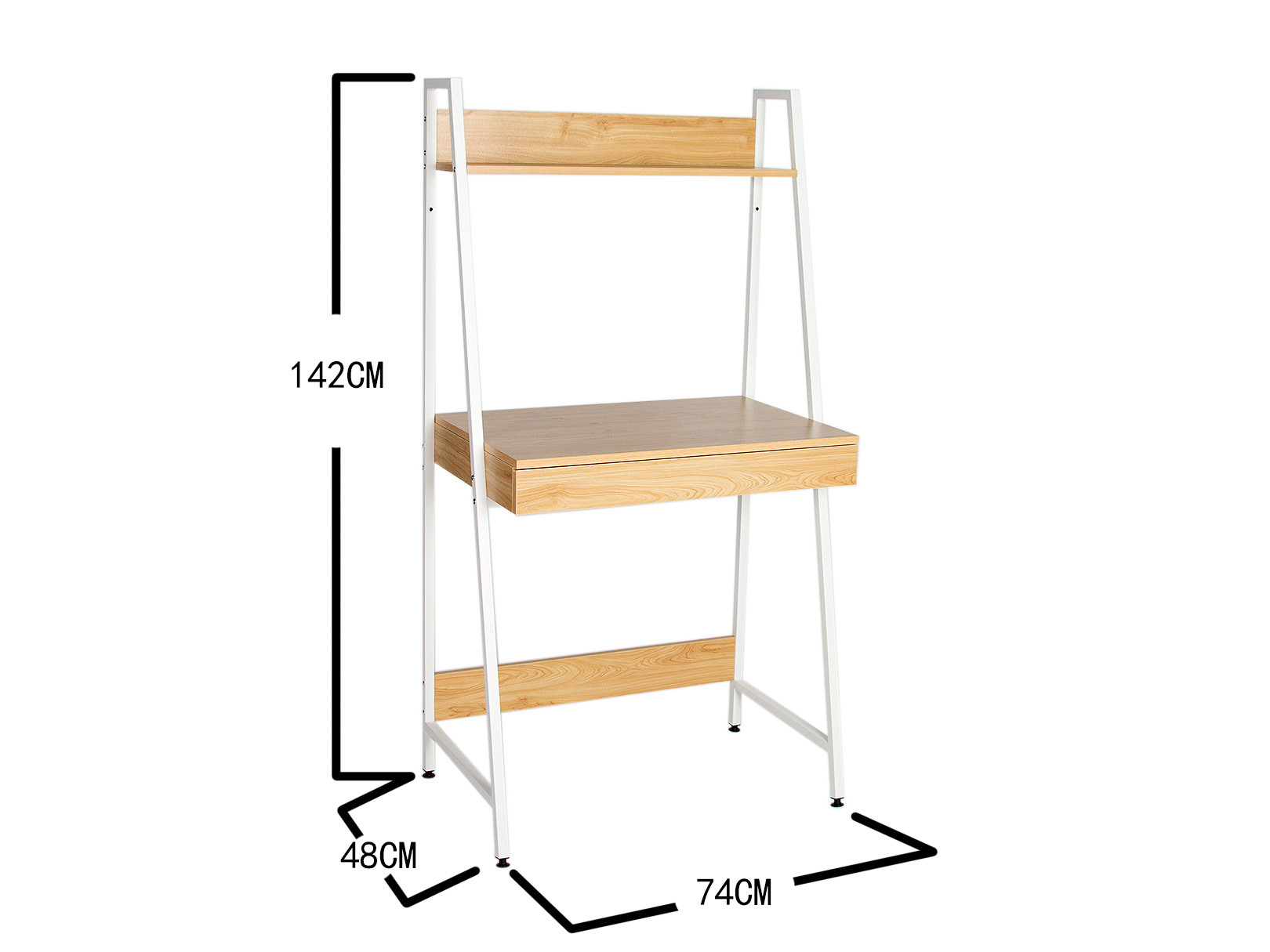 size of the computer desk