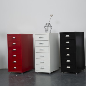 Hot Sale 6 Drawers Metal File Cabinet for Office Home Used