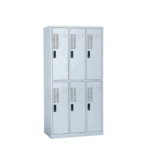 6 doors metal furniture iron steel wardrobe cabinet hospital storage cabinet for Wholesale Buyers