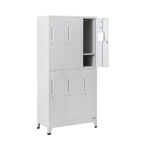4/6/8/12 Doors Metal Storage Cabinet Steel Commercial Locker Wardrobe Manufacturer
