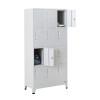 4/6/8/12 Doors Metal Storage Cabinet Steel Commercial Locker Wardrobe Manufacturer