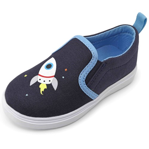 Kids Canvas Shoes -Toddler Slip On Sneakers