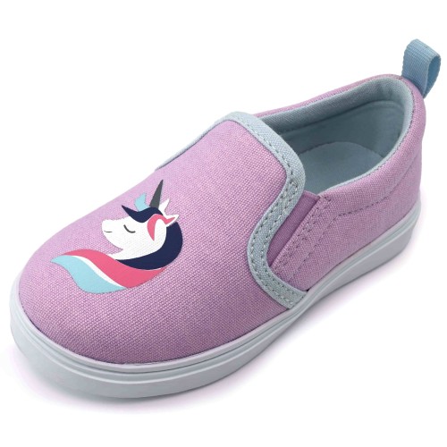 Kids Canvas Shoes -Toddler Slip On Sneakers