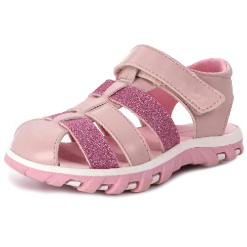 Girls Closed toe Princess Dress Sandals