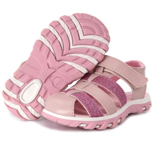 Girls Closed toe Princess Dress Sandals