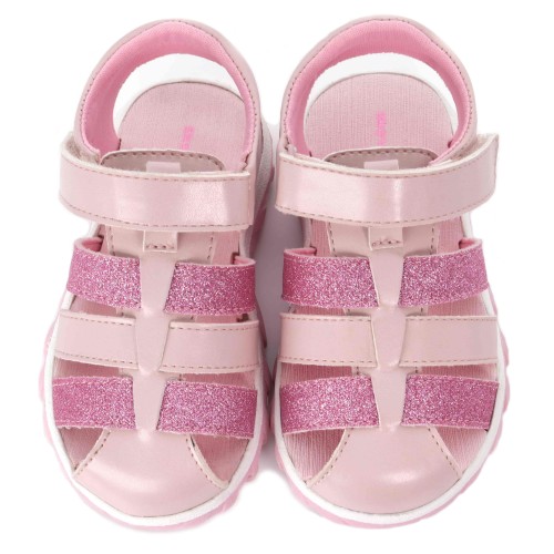 Girls Closed toe Princess Dress Sandals