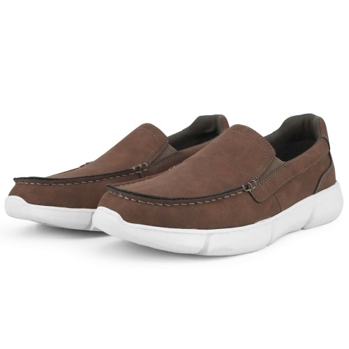 Men's  Canvas Loafer Slip-On Boat Shoe