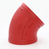 Grooved 90° Elbow 45° 22.5° 11.5° Elbow for Fire Control System