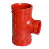 Grooved Equal Tee for Fire Protection