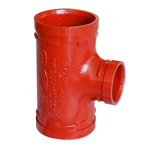 Groove Equal Tee | Grooved straight tee for Fire Protection Piping