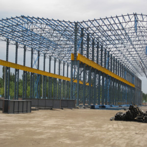 Estructura de acero de viga ASTM A572 H para estructura de acero