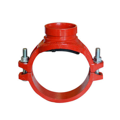 Mechanical Tee with Grooved, Threaded Distributor