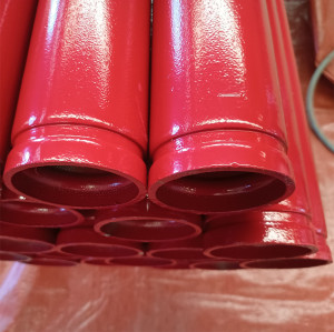 EN 10224 Welded Fire Fighting Pipes Support Customised
