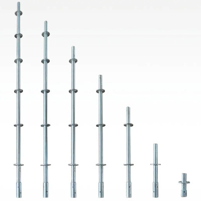 Piezas estándar verticales para andamios Ringlock
